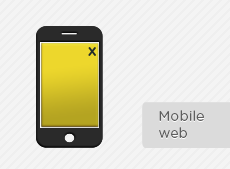 Displays a full page creative for a few seconds before loading the content page, ensuring maximum visibility and engagement with advertisement.