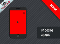 Displays a video advert over your website.