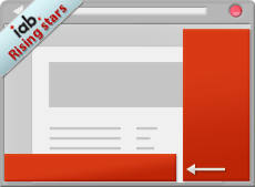 Overlay unit that hovers on the bottom of a page, prompting users to engage with the ad which will 'slide the entire page over', much like the IAB Sidekick, unveiling a full branded experience.