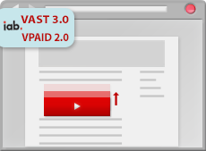 Official Equativ Video-Read script. Displays video which automatically starts when player is visible 50% or more on the users’ screen (while player is visible less than 50% it will pause). Once the video is completely watched, it disappears.